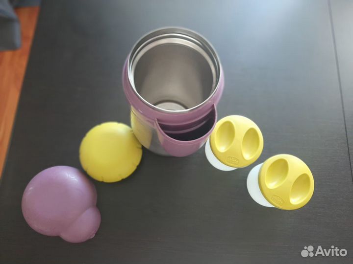 Chicco детский термос 2 в 1