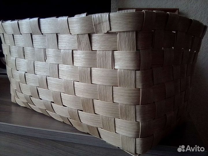 Корзина плетеная для хранения