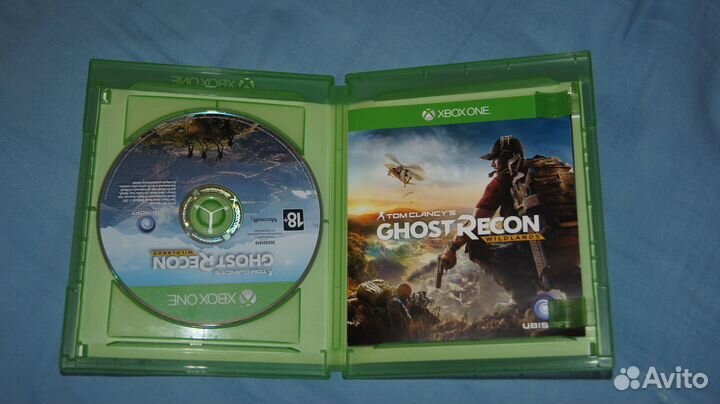 Продам диск хвох one tom clancy ghost recon wildla