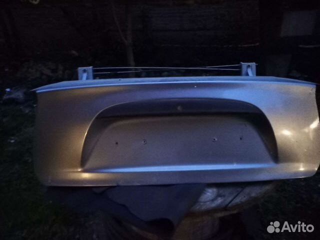 Крышка багажника на Chevrolet Lanos