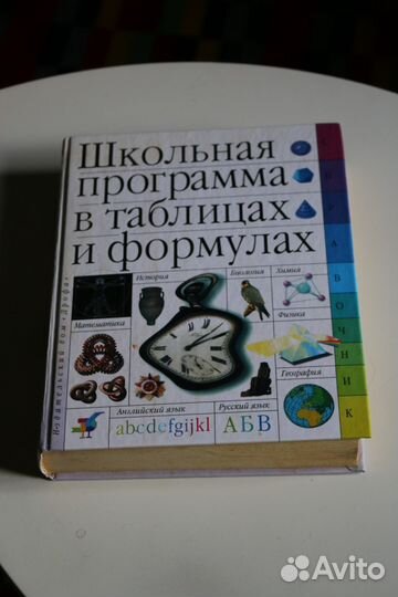 Справочник Школьная программа в таблицах формулах