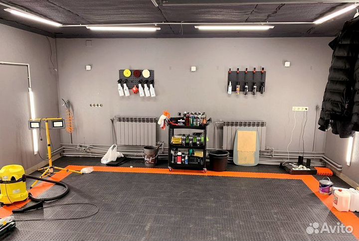 Плитка пвх для гаража