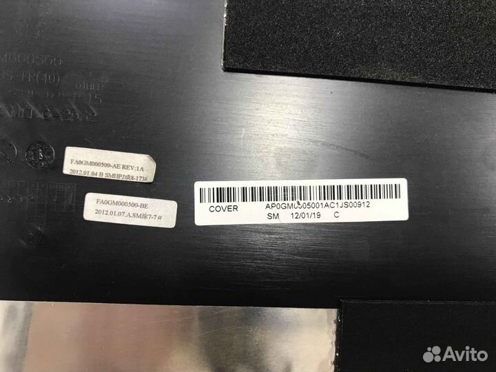 Крышка матрицы для Lenovo IdeaPad G570
