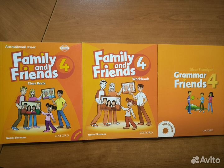 Family and friends 4, CB+WB+Grammar