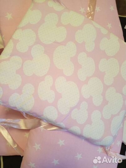 Бортики в детскую кроватку