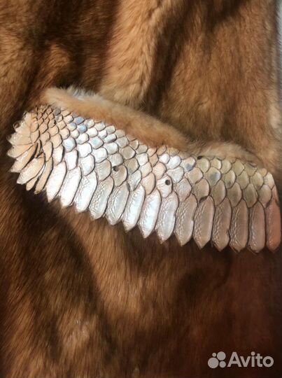 Норковый полушубок 44-46 р
