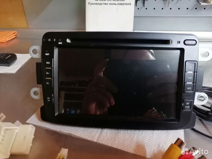 Головное устройство с dvd, GPS, на базе android