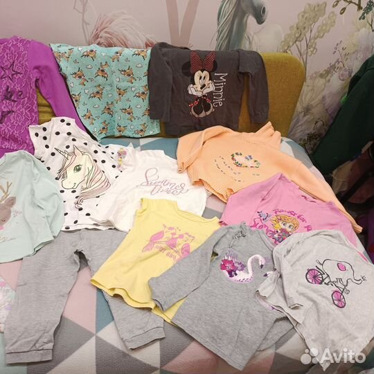 Пакет одежды для девочки 98 104 см