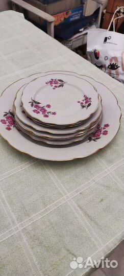 Фарфоровая посуда СССР фарфор лфз Дулево Богемия