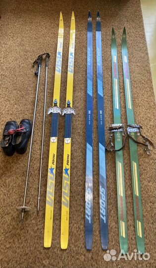 Лыжи беговые. СССР