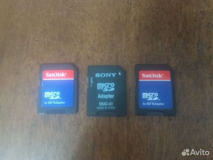 Адаптер с microSD на SD