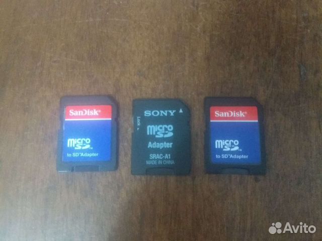 Адаптер с microSD на SD