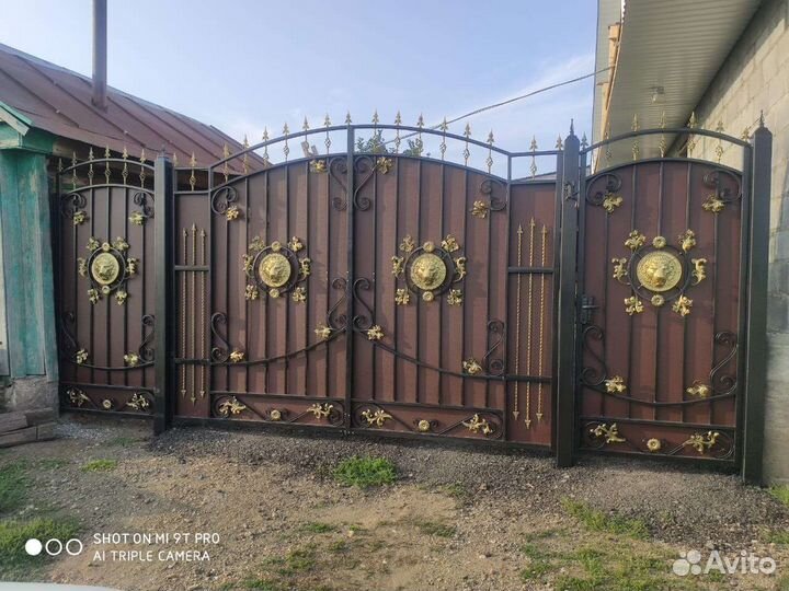Кованые ворота