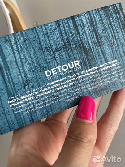 Тени палетка urban decay on the run