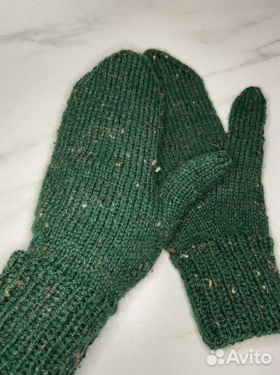 Варежки вязаные