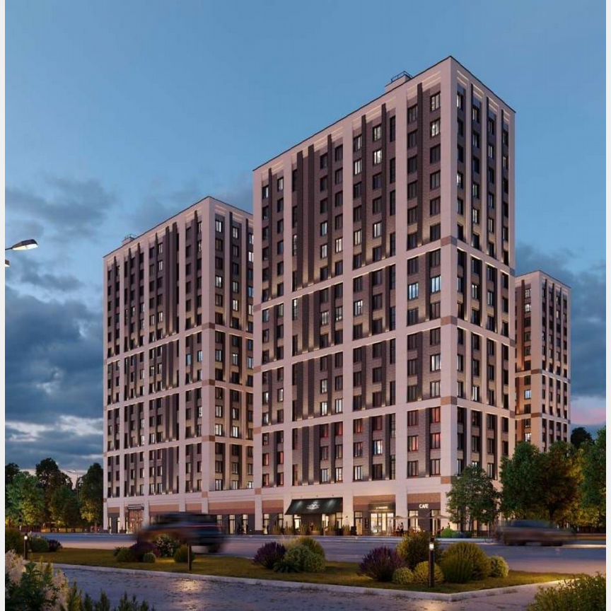 Апартаменты-студия, 20,7 м², 6/16 эт.