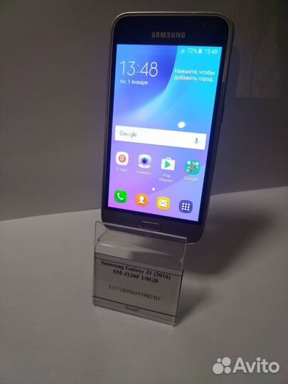 Samsung Galaxy J1 (2016) SM-J120F/DS, 8 ГБ