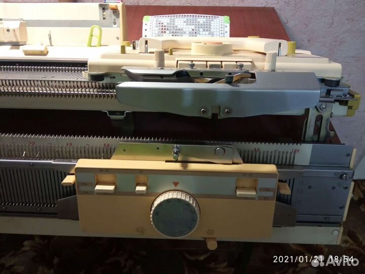 Вязальная машина brother KH 851 KR 830 перфокарточ