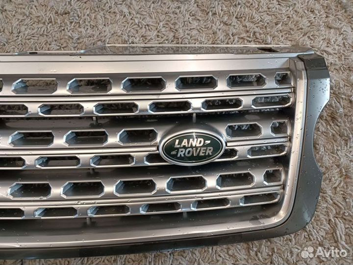 Решетка радиатора land rover