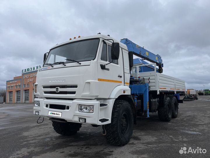 КАМАЗ 43118 с КМУ, 2015