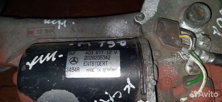 Трапеция моторчик Мерседес 190 W201