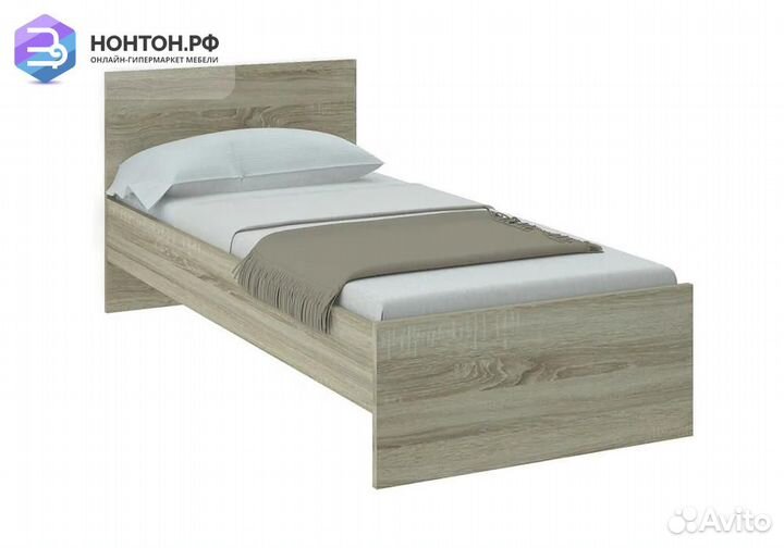 Кровать Николь дуб сонома