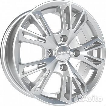 R15 5x100 6J ET38 D57,1 Скад Монреаль Графит