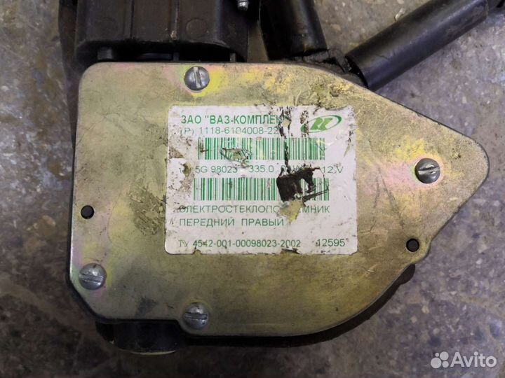 Стеклоподъемник ваз калина kalina