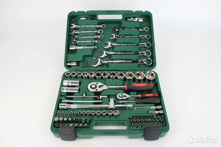 Набор инструментов 78 предметов в защитном кейсе