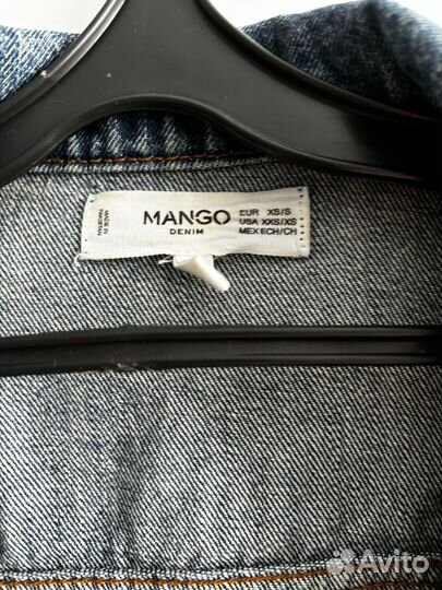 Куртка джинсовая mango xs