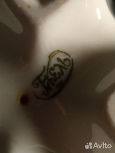 Кружка с крышкой. Гжель