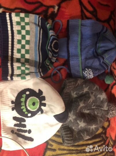 Шапки детские для мальчиков