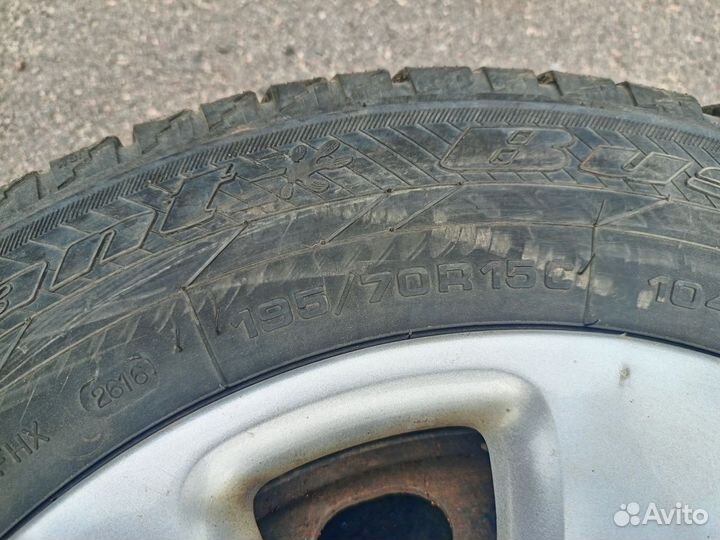 Комплект зимних колес r15 Peugeot Partner