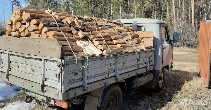 Дрова колотые