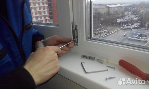 Ремонт окон, Замена уплотнителя, Регулировка окон