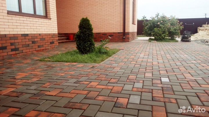 Тротуарная плитка Брусчатка