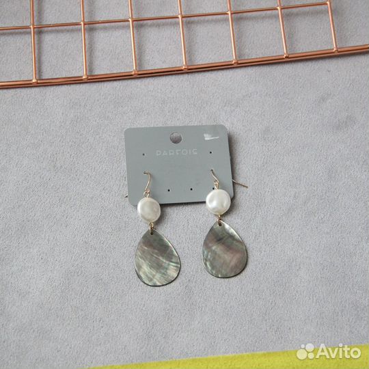 Км Брендовые серьги