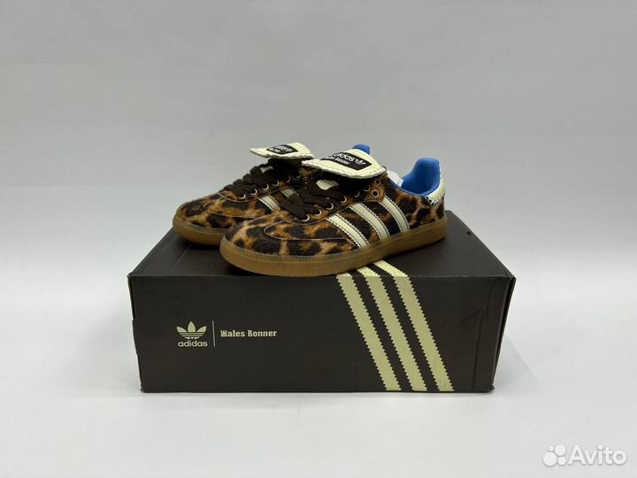 Adidas samba wales bonner leopard