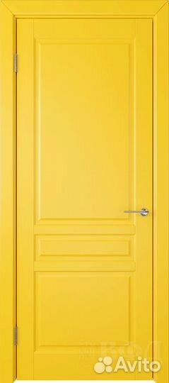 Межкомнатная дверь эмаль VFD Стокгольм, глухая, же