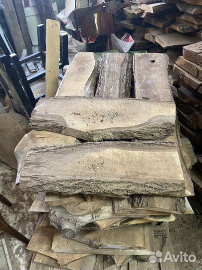 Лес дерево спилы слэб орех карагач