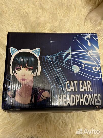 Наушники с кошачьими ушками