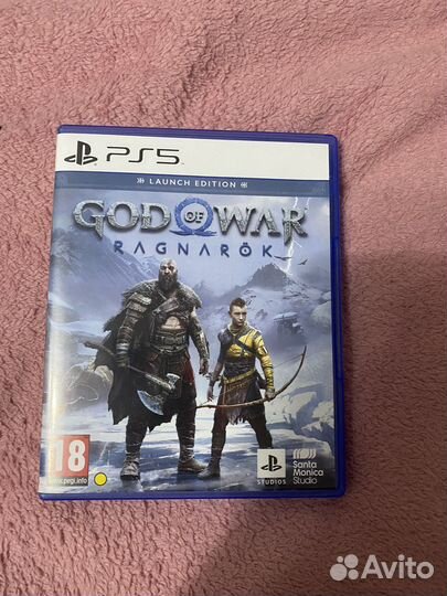 Игра на ps 5 GOD OF WAR