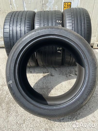 Continental SportContact 6 275/45 R21 и 315/40 R21