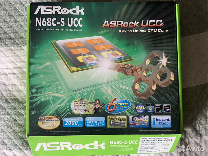 Asrock n68c S UCC