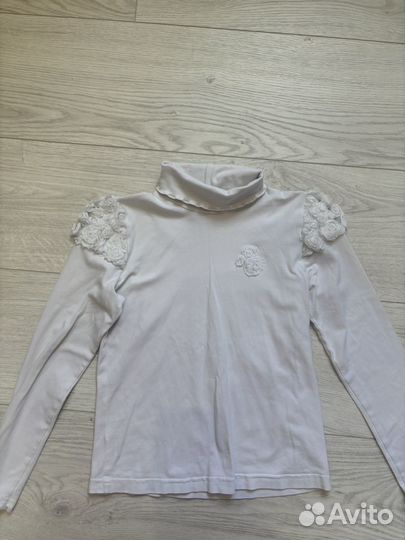 Блузка школьная 128