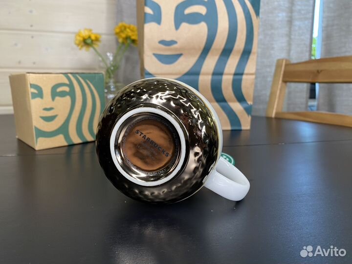 Кружка starbucks старбакс новая + ложка набор