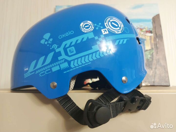 Шлем вело скейт ролики Декатлон