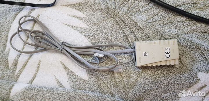 Телефонный кабель с коробкой