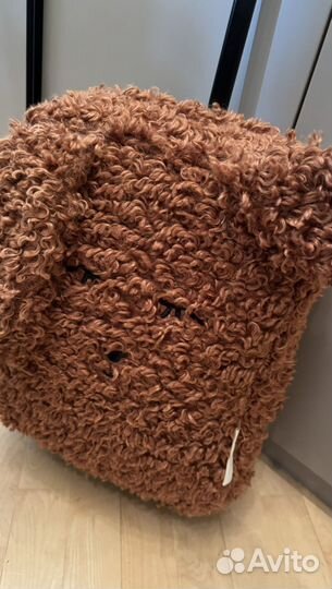 Чемодан zara пушистый собака