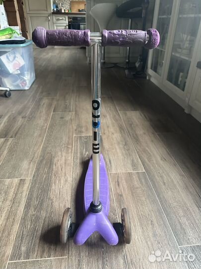 Самокат mini micro LED